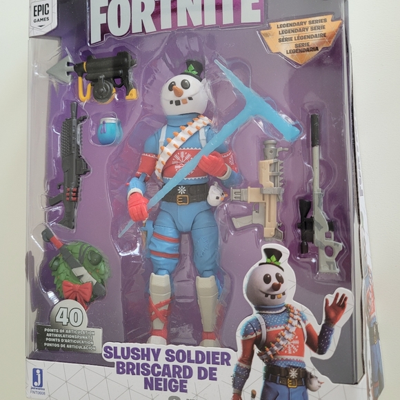 Fortnite Slushy Soldier Action Figure - Picture 6 of 6